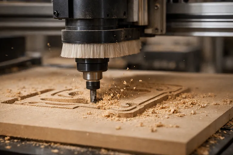 روتر CNC چوب و MDF در ماشینکاری CNC و حکاکی دقیق