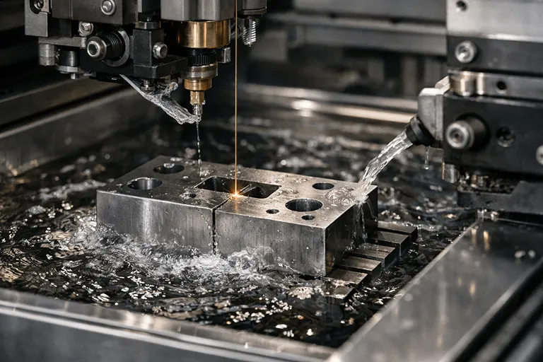 وایرکات EDM برای ساخت قطعات دقیق در ماشینکاری CNC
