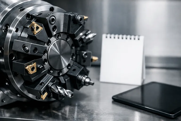 آفست ابزار در تراش CNC و تنظیم دقیق ابزارها