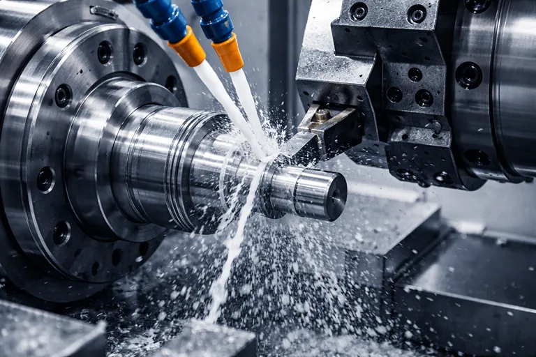 کولانت و کنترل دما برای پایداری و دقت تراشکاری CNC