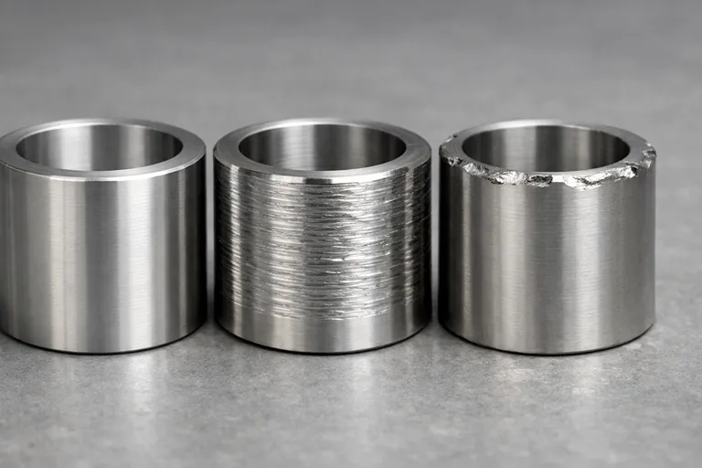 خطاهای رایج تراشکاری CNC مثل لرزش، بدی سطح و لبه پریدگی