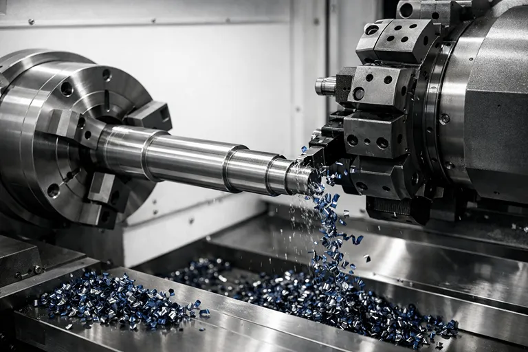 دستگاه تراش CNC افقی برای قطعات شفت و سری کاری