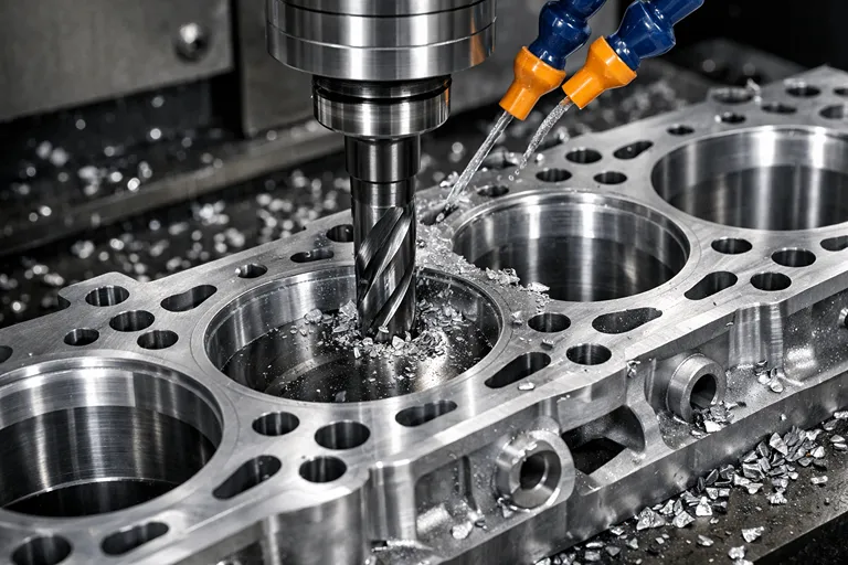 تولید قطعات موتور با CNC در خودروسازی