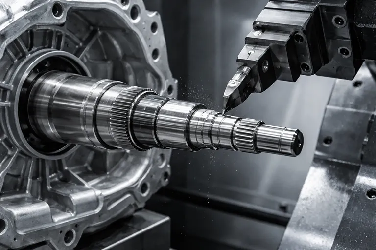 تولید قطعات گیربکس و انتقال قدرت با CNC در خودروسازی