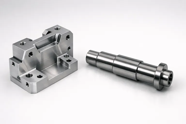 قطعات مناسب فرز CNC و قطعات مناسب تراش CNC