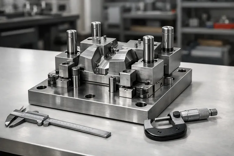 ساخت قالب و فیکسچر دقیق با CNC برای تولید خودرو