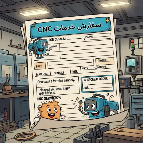 اولین قدم برای سفارش خدمات CNC | چه اطلاعاتی باید به کارگاه ارائه دهید؟