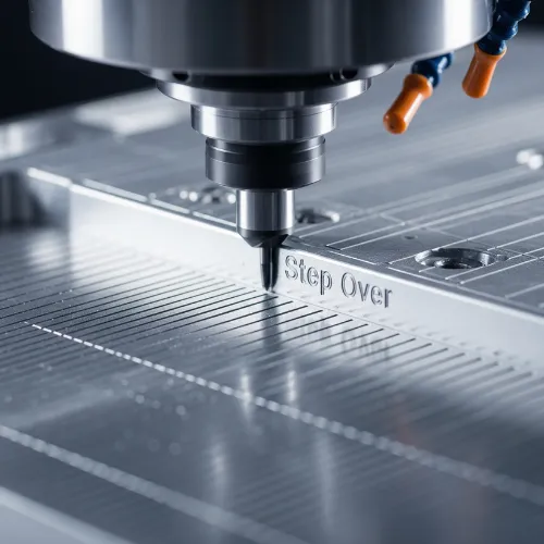 فاصله مسیر های برش CNC