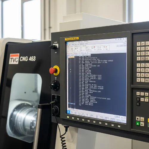 بخش های برنامه CNC