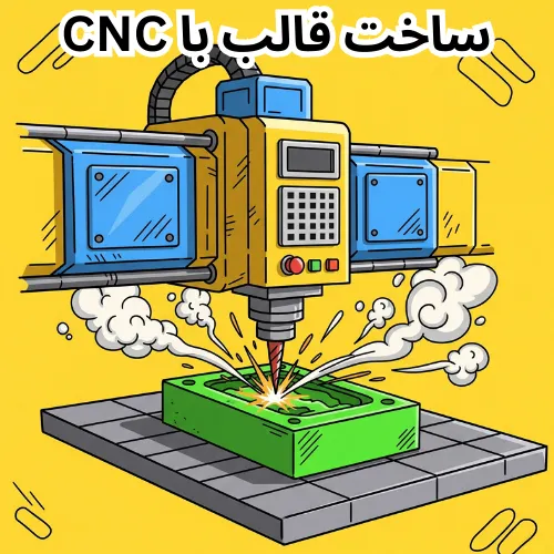 ماشین کاری قالب های صنعتی + {ساخت قالب با CNC}