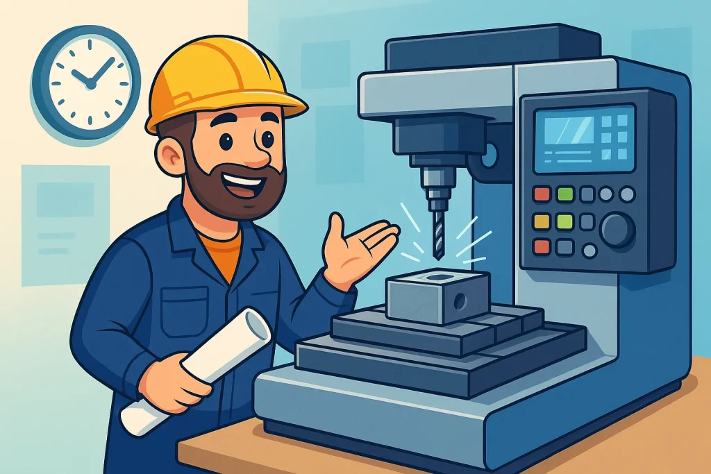 کاهش زمان ماشین کاری CNC | با طراحی های هوشمندانه و دقیق