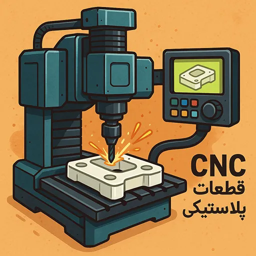 خدمات cnc قطعات پلاستیکی | آیا کاربردی دارد؟!