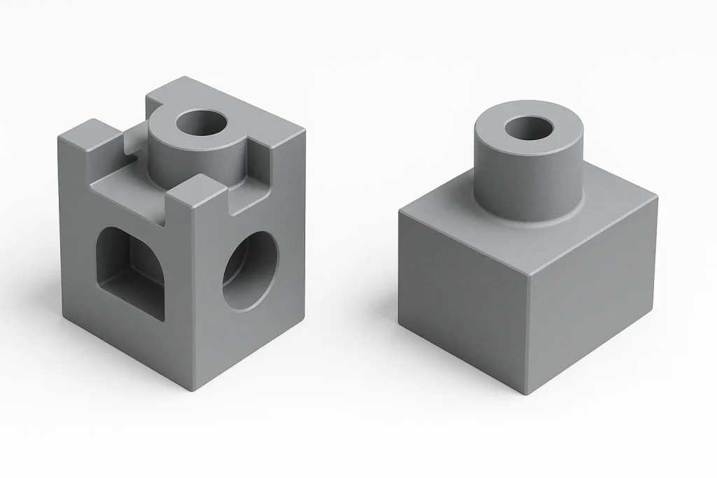 کاهش زمان ماشینکاری cnc با طراحی درست