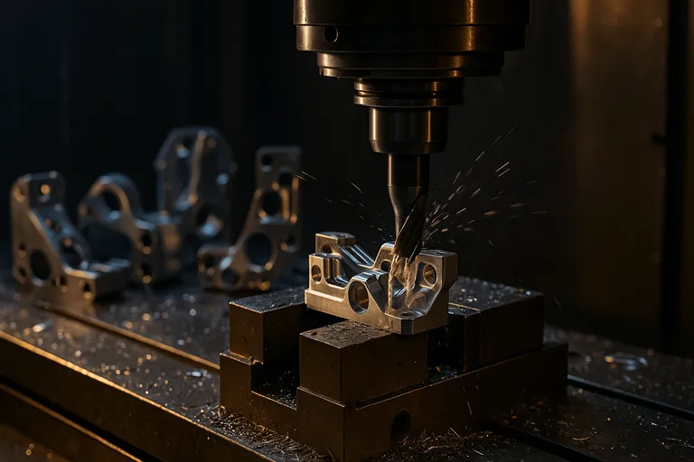 ساخت قطعات با دستگاه cnc