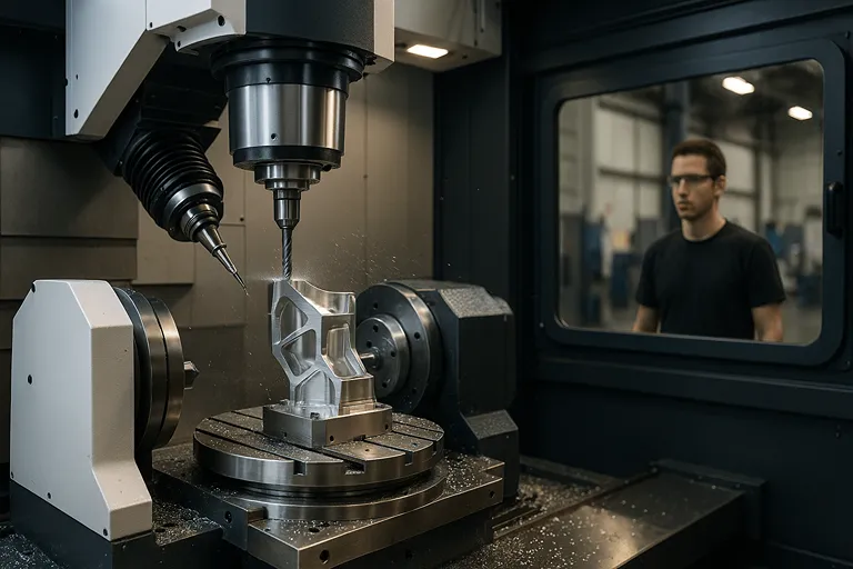 خدمات cnc پنج محوره