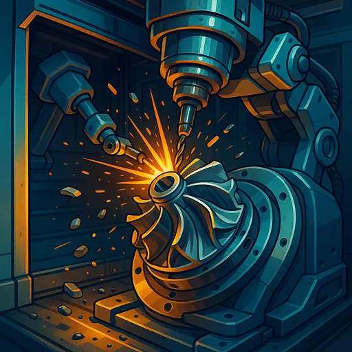 راهنمای دستگاه CNC پنج محور به زبان ساده + چک لیست | خلیج cnc