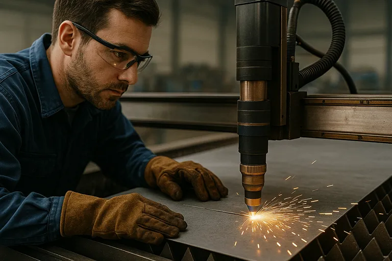 انجام برش کاری لیزری فلزات