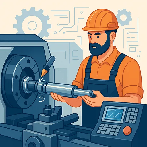 خدمات CNC تراش شفت و قطعات دوار | از طراحی تا تحویل قطعه خدمات CNC تراش شفت و قطعات دوار | از طراحی تا تحویل قطعه